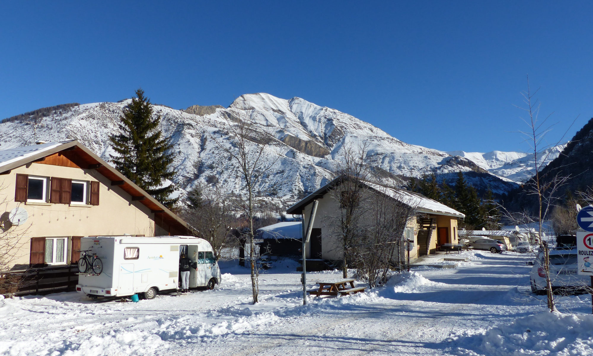 Camping les Taillas hiver